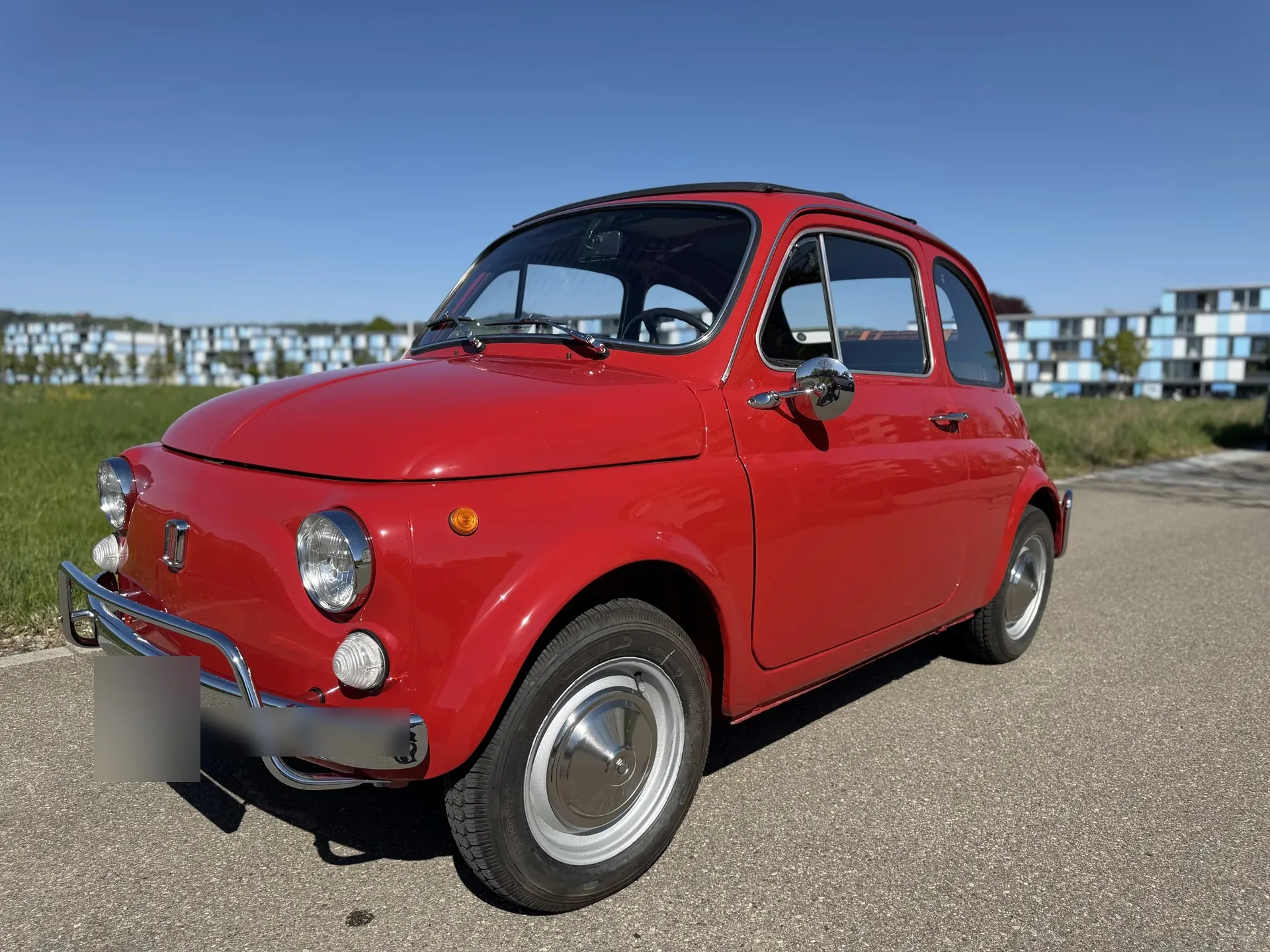 Fiat 500 Charme Rot