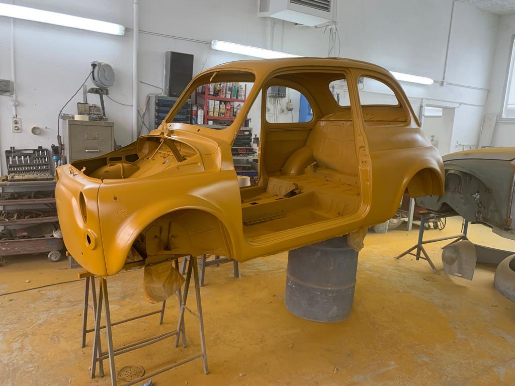 Abarth Cockpit · Originallenkrad